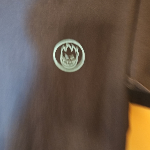 Spitfire Wheels T shirt Men’s Medium Skateboard Blue Cotton fire skate - Picture 4 of 7